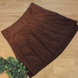Athleta Whisper A-line Ombre Pleated Skirt